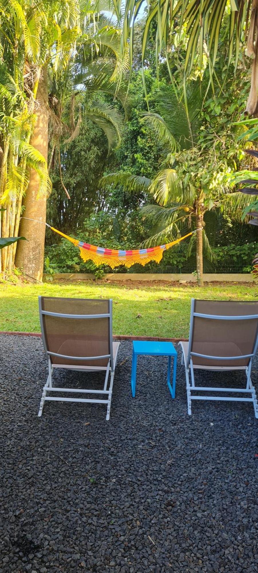 Gite Kaz A Topaze, Piscine, Jardin Tropical Sainte-Rose Exterior foto